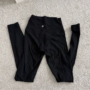 Ribbed Lululemon Align Leggings 28” Inseam